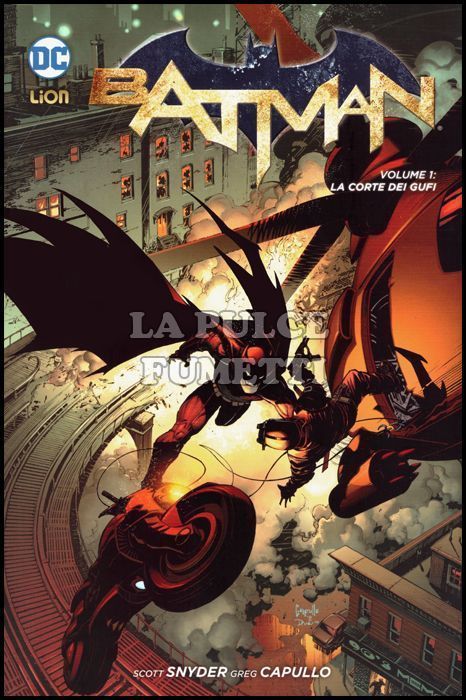NEW 52 LIBRARY - BATMAN #     1: LA CORTE DEI GUFI - 2A RISTAMPA VARIANT COVER